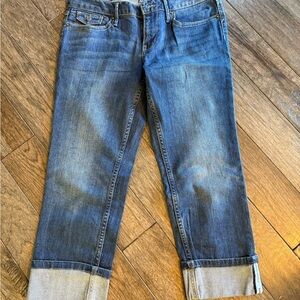 Banana‎ Republic Cropped Jeans Blue Ankle